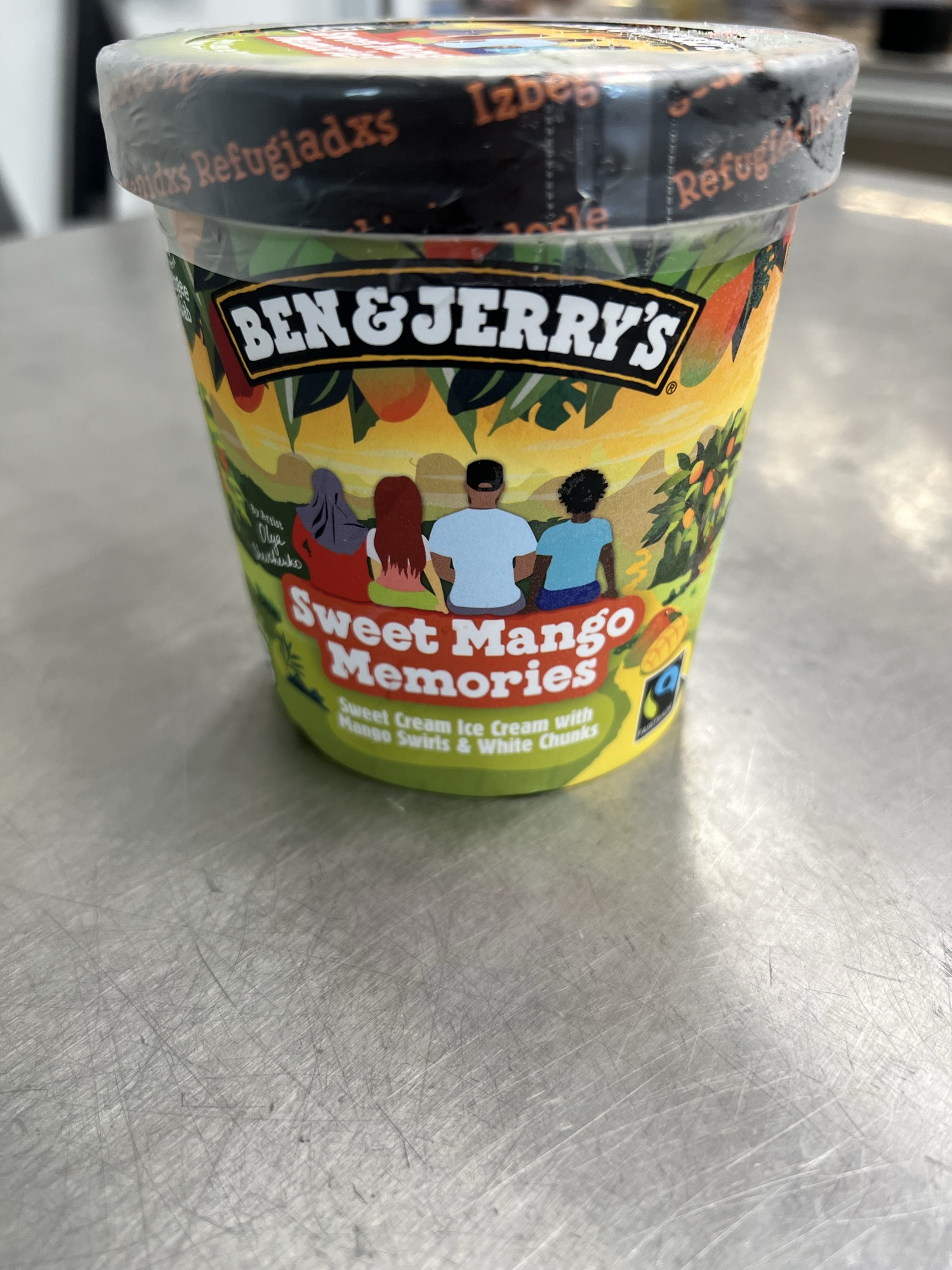 ben and jerry sweet mango memories