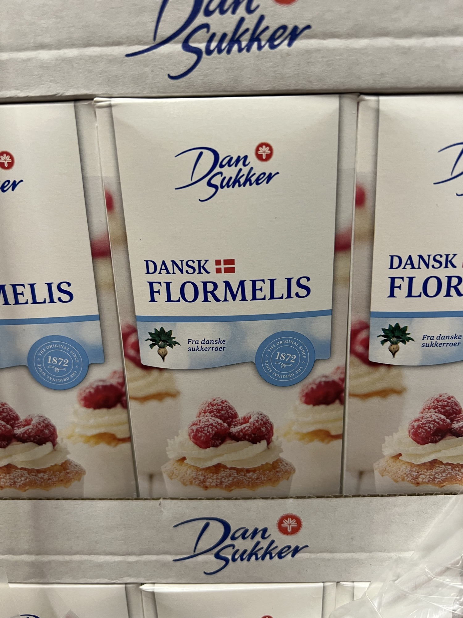 dansukker flormelis